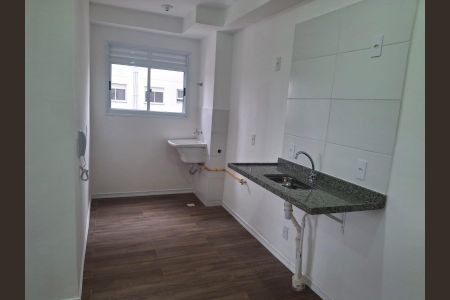 Cozinha de apartamento para alugar com 1 quarto, 48m² em Jardim das paineiras I, São José dos Campos