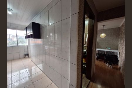 Corredor de apartamento para alugar com 2 quartos, 53m² em Jardim Santo André Cdhu, Santo André