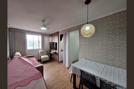 Sala  de apartamento para alugar com 2 quartos, 53m² em Jardim Santo André Cdhu, Santo André