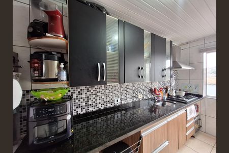 Cozinha de apartamento para alugar com 2 quartos, 53m² em Jardim Santo André Cdhu, Santo André