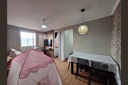 Sala  de apartamento para alugar com 2 quartos, 53m² em Jardim Santo André Cdhu, Santo André
