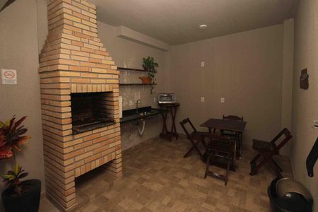 Área comum - Churrasqueira de apartamento para alugar com 1 quarto, 34m² em Chácara Califórnia, São Paulo