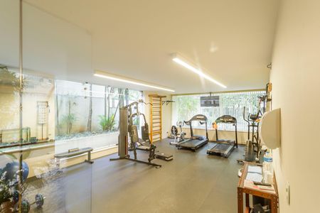 Área comum - Academia de apartamento para alugar com 3 quartos, 130m² em Itaim Bibi, São Paulo