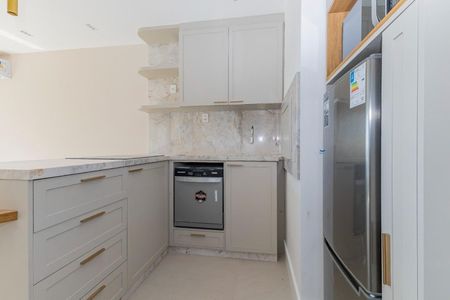 Cozinha de apartamento para alugar com 1 quarto, 44m² em Praia de Belas, Porto Alegre