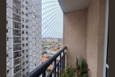 Sacada de apartamento à venda com 2 quartos, 49m² em Parque Erasmo Assunção, Santo André