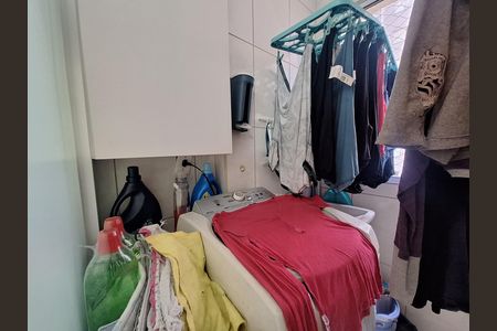 Área de Serviço de apartamento à venda com 2 quartos, 49m² em Parque Erasmo Assunção, Santo André