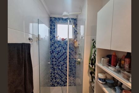 Banheiro de apartamento à venda com 2 quartos, 49m² em Parque Erasmo Assunção, Santo André