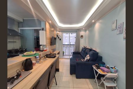 Sala  de apartamento à venda com 2 quartos, 49m² em Parque Erasmo Assunção, Santo André