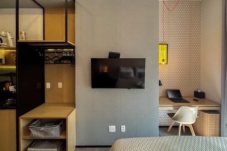 Apartamento para alugar com 26m², 1 quarto e sem vaga