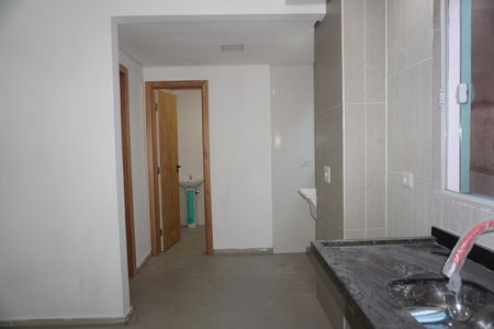 Sala/Cozinha de apartamento para alugar com 1 quarto, 40m² em Jardim Castilho, Embu das Artes