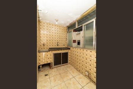 Cozinha e área de serviço de apartamento para alugar com 2 quartos, 52m² em Bangu, Rio de Janeiro