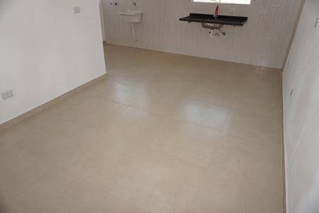 Sala/Cozinha de apartamento para alugar com 1 quarto, 40m² em Jardim Castilho, Embu das Artes