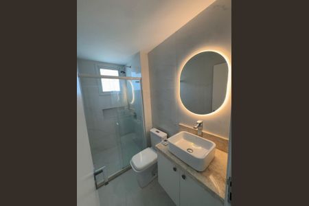 Banheiro de casa de condomínio para alugar com 3 quartos, 230m² em Vargem Grande, Florianópolis