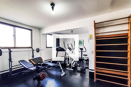 Área comum - Academia de apartamento à venda com 1 quarto, 40m² em Vila Andrade, São Paulo