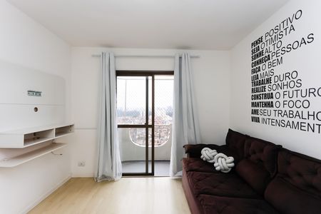 sala  de apartamento à venda com 1 quarto, 40m² em Vila Andrade, São Paulo