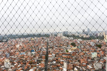 sala vista de apartamento à venda com 1 quarto, 40m² em Vila Andrade, São Paulo