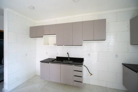 Cozinha de apartamento à venda com 2 quartos, 46m² em Chácara Santo Antônio (zona Leste), São Paulo