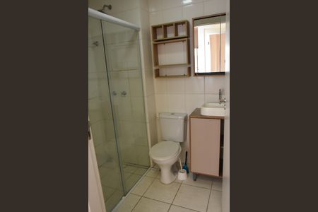 Banheiro Social de apartamento para alugar com 2 quartos, 46m² em Ponte Sao Joao, Jundiaí