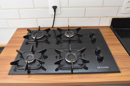 Cozinha - cooktop de apartamento para alugar com 2 quartos, 46m² em Ponte Sao Joao, Jundiaí