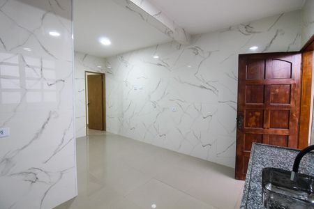 Cozinha de casa para alugar com 1 quarto, 35m² em Jaguaré, São Paulo