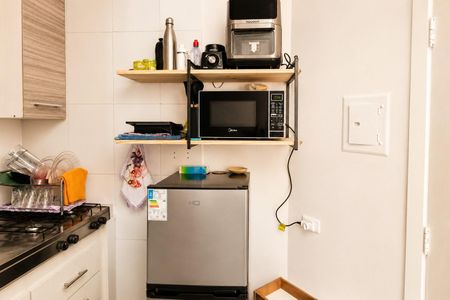 Apartamento à venda com 28m², 1 quarto e 1 vaga Apartamento à venda com 28m², 1 quarto e 1 vagaCozinha