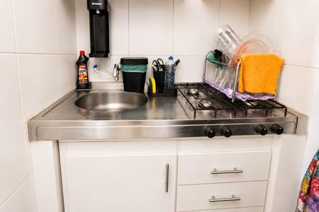 Apartamento à venda com 28m², 1 quarto e 1 vaga Apartamento à venda com 28m², 1 quarto e 1 vagaCozinha