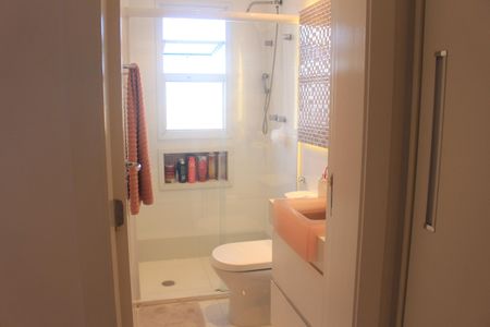 Banheiro da Suíte 2 de apartamento à venda com 2 quartos, 124m² em Jardim Sao Caetano, São Caetano do Sul