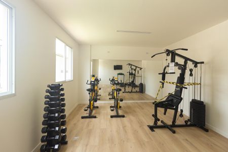 Apartamento à venda com 48m², 2 quartos e 1 vaga Apartamento à venda com 48m², 2 quartos e 1 vagaÁrea comum - Academia