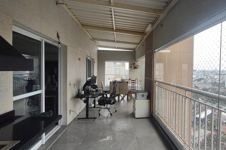 Varanda de apartamento à venda com 3 quartos, 149m² em Fundação, São Caetano do Sul