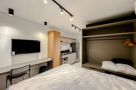 Studio à venda com 25m², 1 quarto e sem vaga Studio à venda com 25m², 1 quarto e sem vagaStudio
