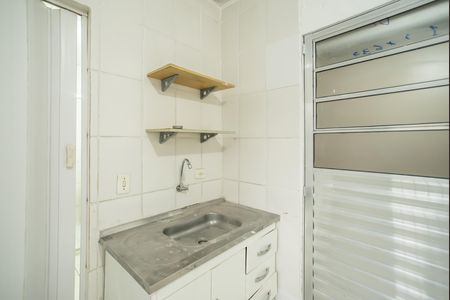 Cozinha de kitnet/studio para alugar com 1 quarto, 24m² em Vila Clementino, São Paulo