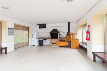Área comum - Churrasqueira de casa de condomínio para alugar com 3 quartos, 120m² em Chácara Quiriri, Carapicuíba