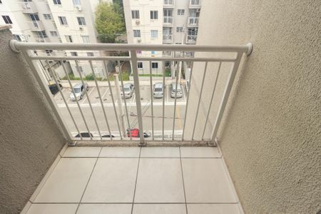 Varanda da Sala de apartamento à venda com 2 quartos, 55m² em Campo Grande, Rio de Janeiro