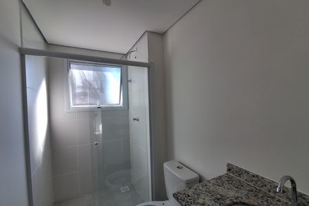 Banheiro Social  de apartamento para alugar com 2 quartos, 56m² em Vila Mussolini, São Bernardo do Campo