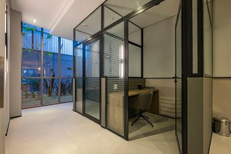 Área comum de kitnet/studio à venda com 1 quarto, 26m² em Vila Madalena, São Paulo
