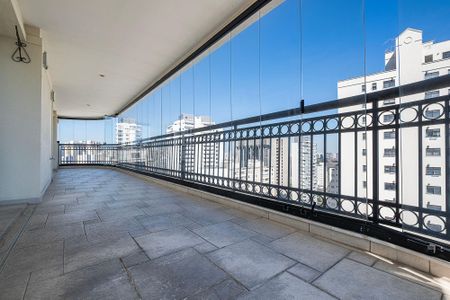 Varanda de apartamento à venda com 4 quartos, 334m² em Paraíso, São Paulo