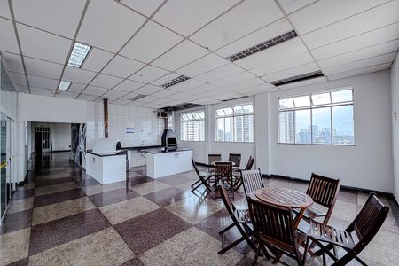 Área comum - Churrasqueira de kitnet/studio para alugar com 1 quarto, 50m² em Ipiranga, São Paulo