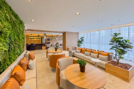 Studio para alugar com 25m², 1 quarto e sem vaga Studio para alugar com 25m², 1 quarto e sem vagaSalão de Festas