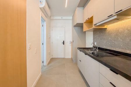 Studio para alugar com 25m², 1 quarto e sem vaga Studio para alugar com 25m², 1 quarto e sem vagaCozinha