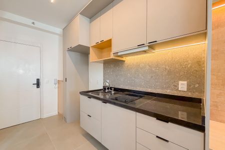 Studio para alugar com 25m², 1 quarto e sem vaga Studio para alugar com 25m², 1 quarto e sem vagaCozinha