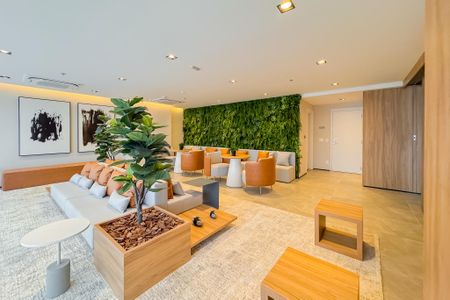 Studio para alugar com 25m², 1 quarto e sem vaga Studio para alugar com 25m², 1 quarto e sem vagaSalão de Festas