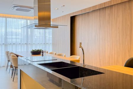 Studio para alugar com 25m², 1 quarto e sem vaga Studio para alugar com 25m², 1 quarto e sem vagaEspaço Gourmet