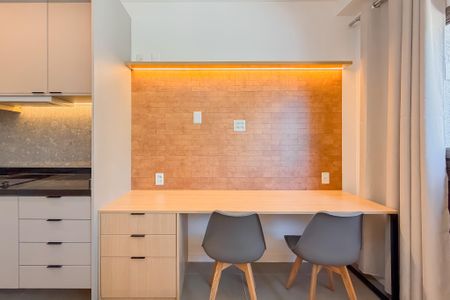 Studio para alugar com 25m², 1 quarto e sem vaga Studio para alugar com 25m², 1 quarto e sem vagaStudio