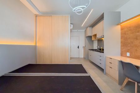 Studio para alugar com 25m², 1 quarto e sem vaga Studio para alugar com 25m², 1 quarto e sem vagaStudio