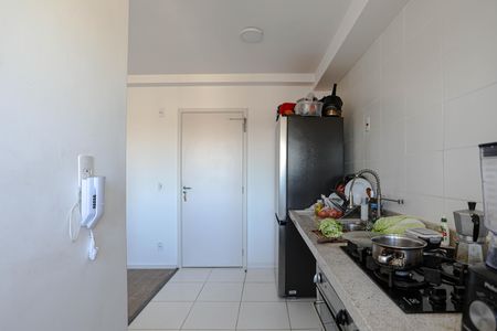 Cozinha de apartamento para alugar com 2 quartos, 42m² em Vila Nova Cintra, Mogi das Cruzes