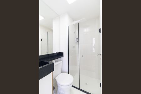 Banheiro  de kitnet/studio à venda com 1 quarto, 19m² em Vila Santo Estefano, São Paulo