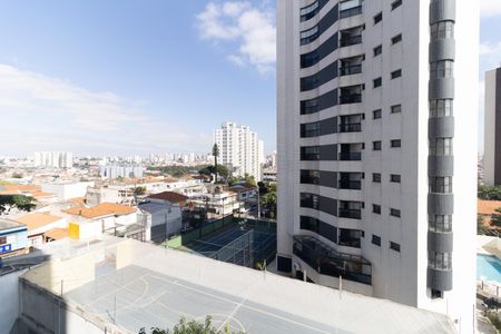 Vista da Varanda  de kitnet/studio à venda com 1 quarto, 19m² em Vila Santo Estefano, São Paulo
