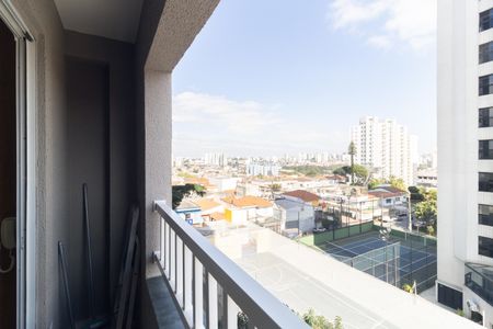 Varanda  de kitnet/studio à venda com 1 quarto, 19m² em Vila Santo Estefano, São Paulo