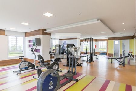Área comum - Academia de apartamento para alugar com 2 quartos, 54m² em Jardim Olavo Bilac, São Bernardo do Campo
