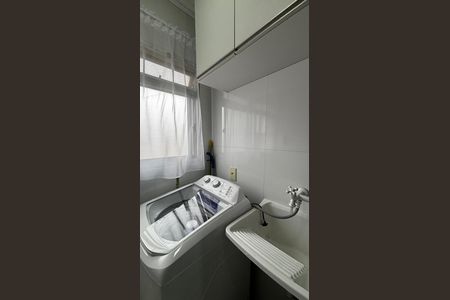 Área de Serviço de apartamento à venda com 2 quartos, 48m² em Cidade São Jorge, Santo André